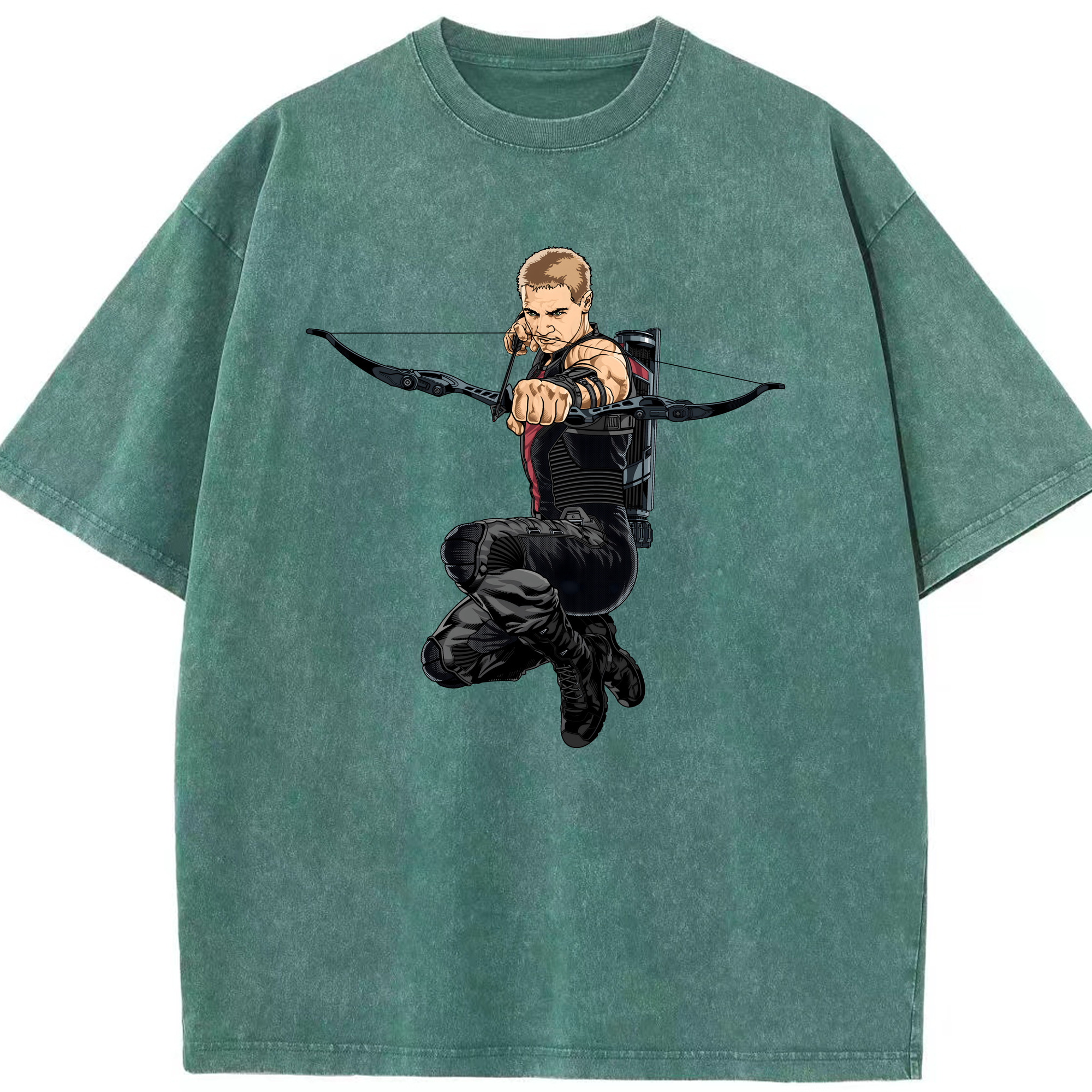 （画像用） アベンジャーズ The Avengers 綿100% ヴィンテージ風 半袖Tシャツ（フロントプリント）
